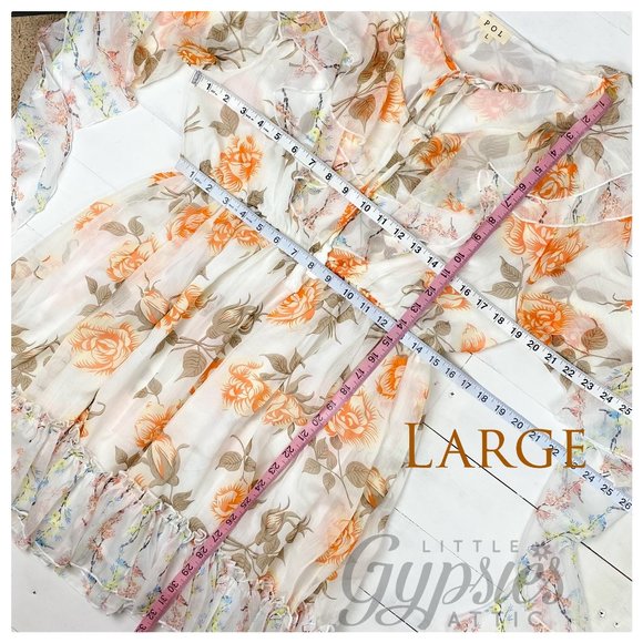 POL Fairy Garden Farmhouse Mini Dress - Picture 13 of 16